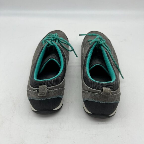 L.L.Bean Womens Beansport Feldspar Athletic Shoes 11M Gray Suede Activewear - Picture 4 of 8